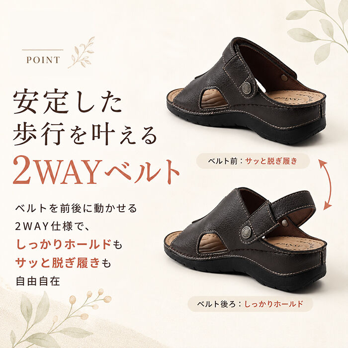 BACKYARD FAMILY「Pansy パンジー サンダル バックストラップ レディース 通販 バックストラップサンダル」|サンダル|