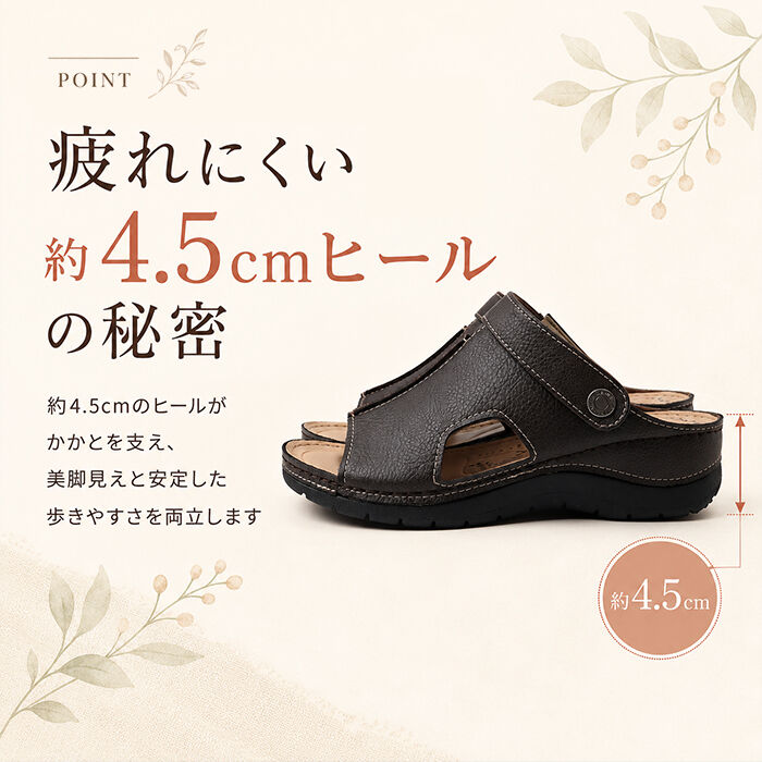 BACKYARD FAMILY「Pansy パンジー サンダル バックストラップ レディース 通販 バックストラップサンダル」|サンダル|