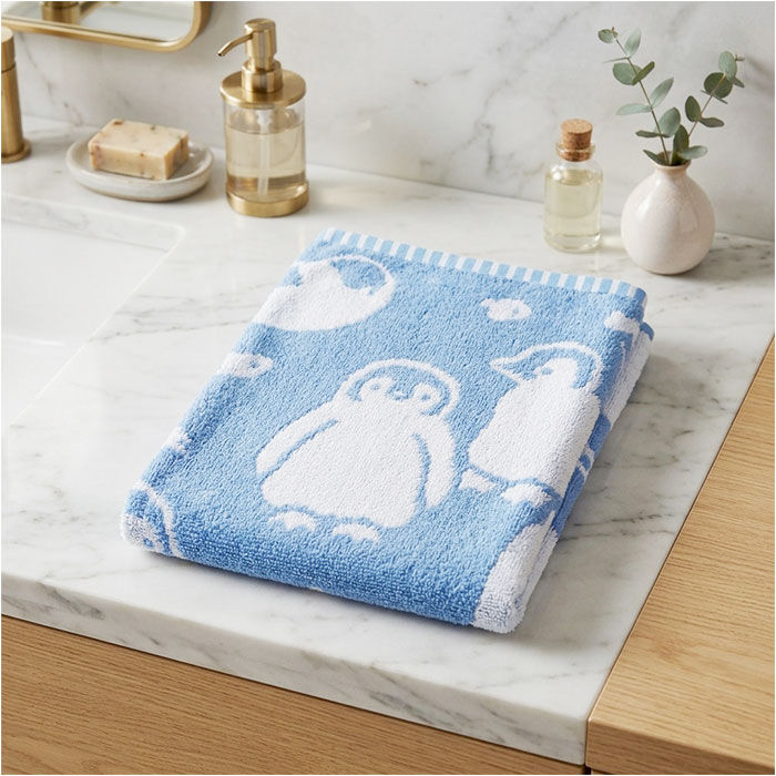 BACKYARD FAMILY「フェイスタオル 綿100% 通販 タオル 2枚組 34&times;80cm コットン かわいい おしゃれ」|タオル|