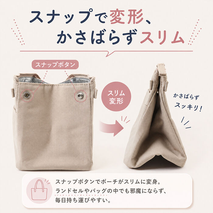 BACKYARD FAMILY「ランチポーチ 保冷 ぎゅっとおにぎりさん M 通販 保冷ランチバッグ 保冷ランチバック 保冷バッグ」|食器・キッチングッズ|