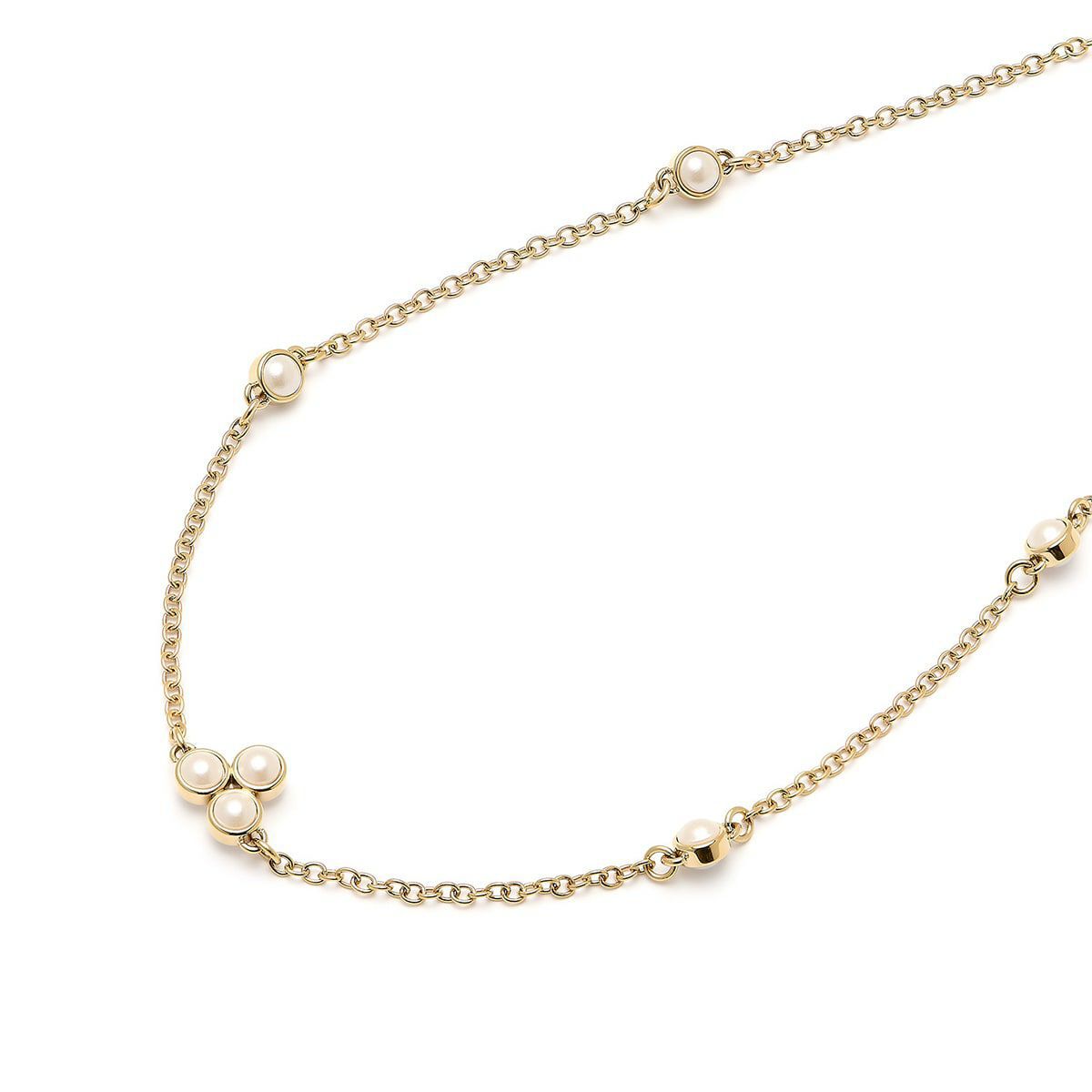 OLIVIA BURTON 「〈OLIVIA BURTON(ｵﾘﾋﾞｱﾊﾞｰﾄﾝ)ｸﾗｼｯｸ ﾊﾟｰﾙ ｸﾗｽﾀｰ ｺﾞｰﾙﾄﾞﾈｯｸﾚｽ」|ネックレス|