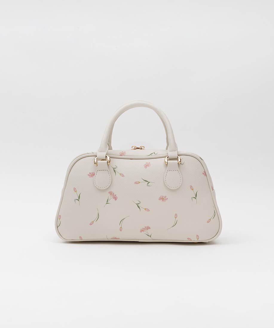  「【Tulip Collection】2WAY チューリップ柄ハンドバッグ」|ハンドバッグ|