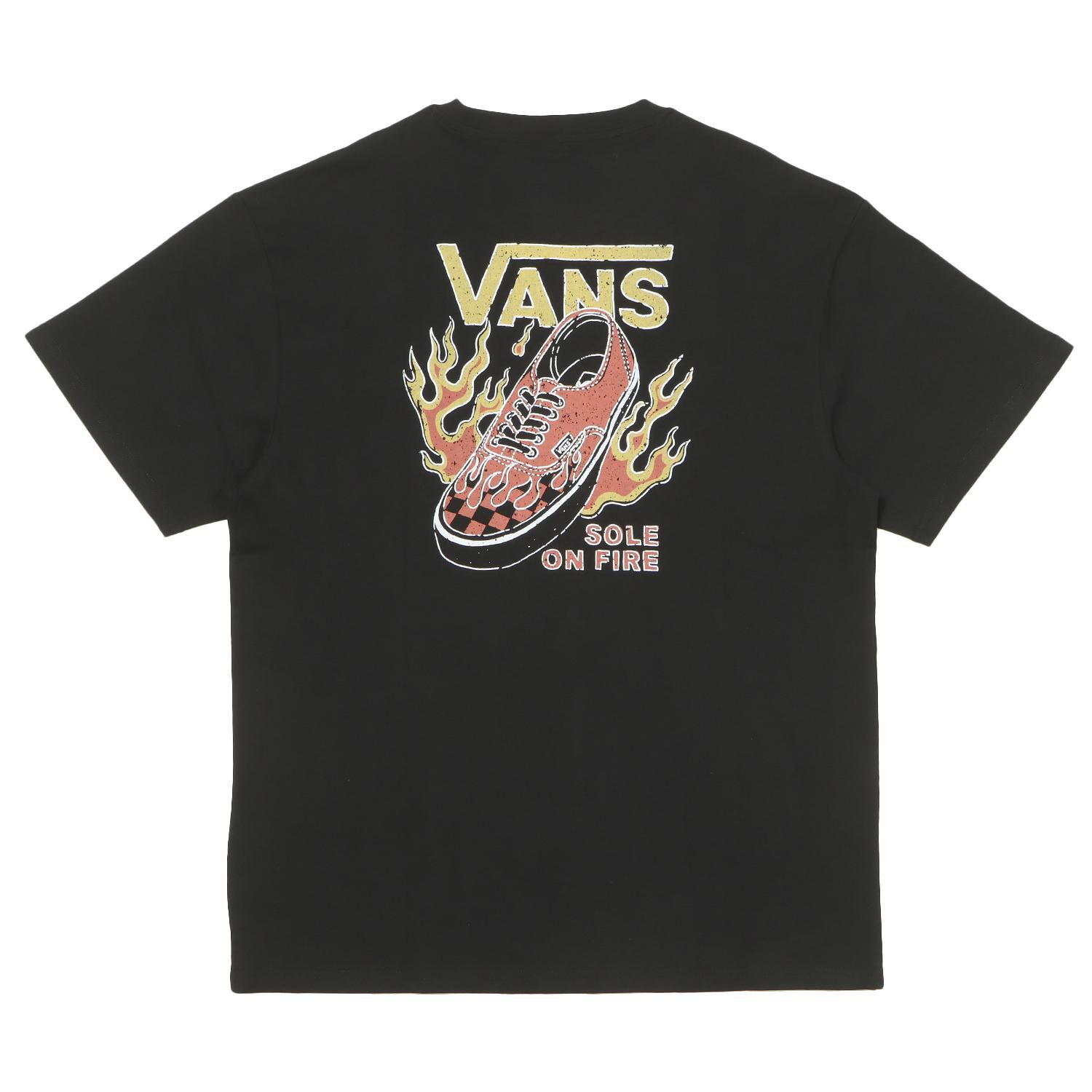 VANS「【VANSｱﾊﾟﾚﾙ】AUTHENTIC 1 SS TEE」|Tシャツ・カットソー|ブラック