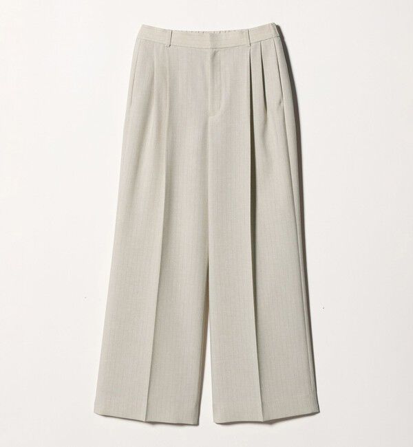 UNITED ARROWS「Spiree ストライプ ワイドパンツ ‐ウォッシャブル‐」|スラックス|