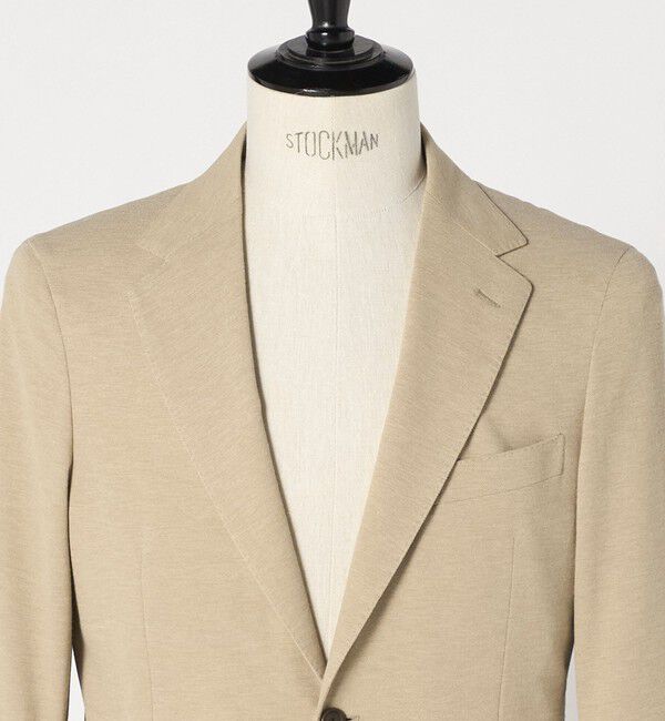 UNITED ARROWS「カノコ シングル ２ボタン テーラードジャケット COMFORT EASY‐MODEL SOFT」|テーラードジャケット|