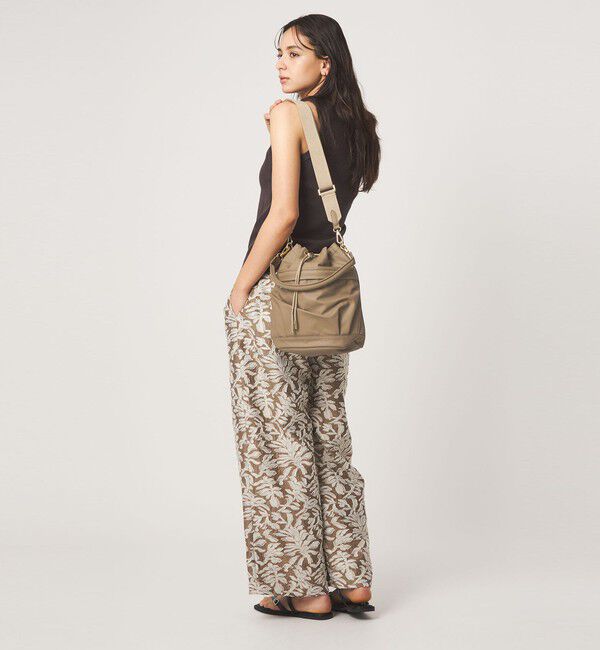 UNITED ARROWS green label relaxing「【WEB限定】＜PARTE＞ポケットドロスト バッグ  はっ水」|ショルダー・メッセンジャー|