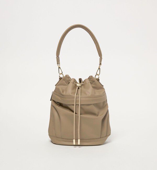 UNITED ARROWS green label relaxing「【WEB限定】＜PARTE＞ポケットドロスト バッグ  はっ水」|ショルダー・メッセンジャー|