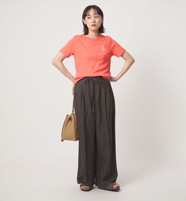 UNITED ARROWS green label relaxing「【別注】＜PETIT BATEAU＞ショートスリーブ プリント Tシャツ」|Tシャツ・カットソー|