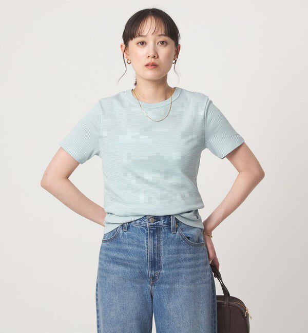 UNITED ARROWS green label relaxing「【別注】＜PETIT BATEAU＞ショートスリーブ プリント Tシャツ」|Tシャツ・カットソー|