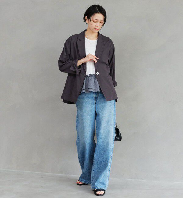 UNITED ARROWS green label relaxing「［size SHORTあり］Breeze Cool ライト ジャケット 吸水速乾 通気性 UVカット」|テーラードジャケット|
