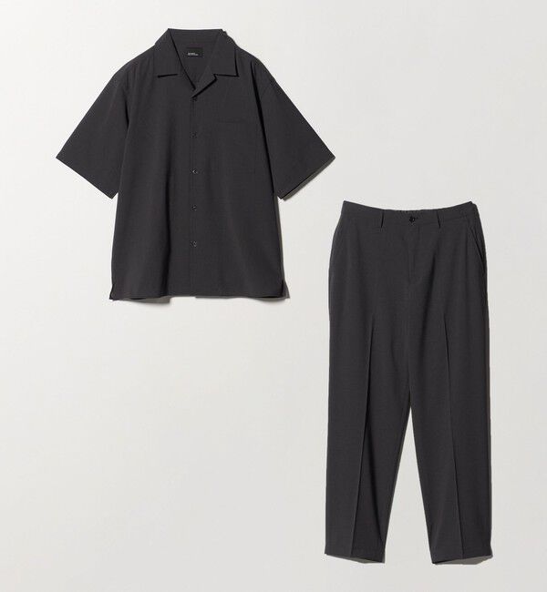 UNITED ARROWS green label relaxing「【WEB限定】JUST fit トロピカル セットアップ シャツ＆スラックス -2WAYストレッチ-」|シャツ・ブラウス|