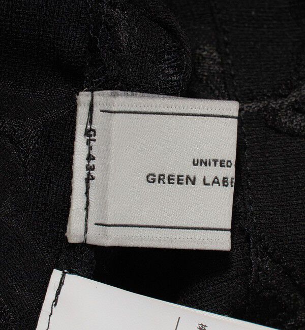 UNITED ARROWS green label relaxing「カット ジャガード ショートスリーブ シャツ」|シャツ・ブラウス|