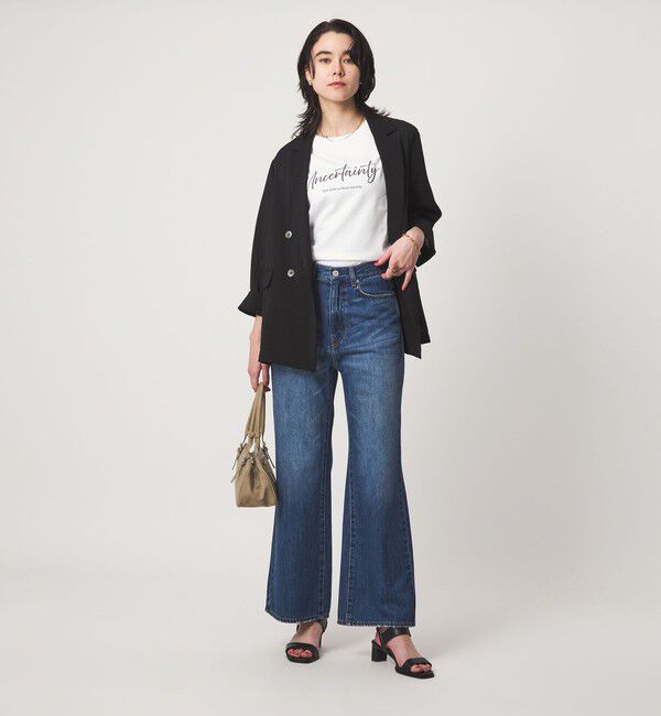 UNITED ARROWS green label relaxing「セミフレア デニム パンツ」|デニム|