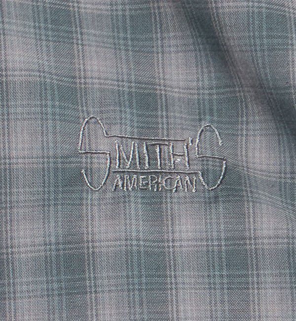 UNITED ARROWS green label relaxing「【別注】＜SMITH&rsquo;S AMERICAN＞チェック柄 半袖 シャツ」|シャツ・ブラウス|