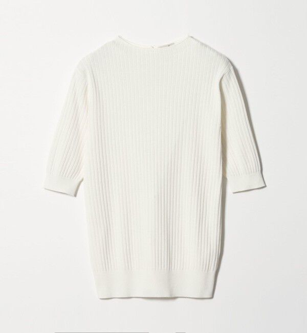 STEVEN ALAN「＜Steven Alan＞ボトルネック ハーフスリーブ ニット」|ニット・セーター|