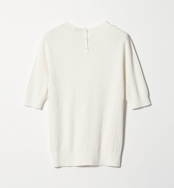STEVEN ALAN「＜Steven Alan＞ボトルネック ハーフスリーブ ニット」|ニット・セーター|