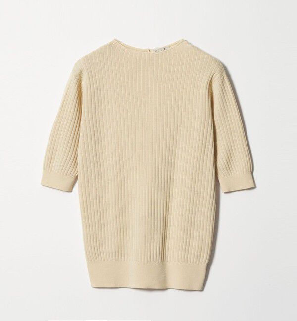 STEVEN ALAN「＜Steven Alan＞ボトルネック ハーフスリーブ ニット」|ニット・セーター|