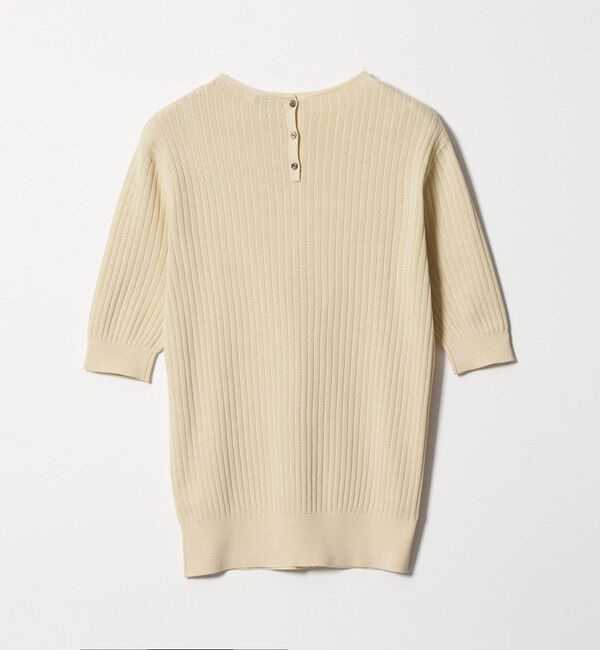STEVEN ALAN「＜Steven Alan＞ボトルネック ハーフスリーブ ニット」|ニット・セーター|
