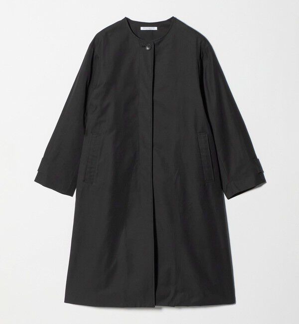 BEAUTY&YOUTH UNITED ARROWS「【WEB限定】コットンナイロン ツイルノーカラーコート」|ノーカラーコート|