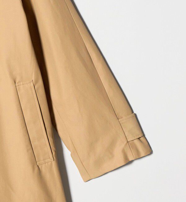 BEAUTY&YOUTH UNITED ARROWS「【WEB限定】コットンナイロン ツイルノーカラーコート」|ノーカラーコート|
