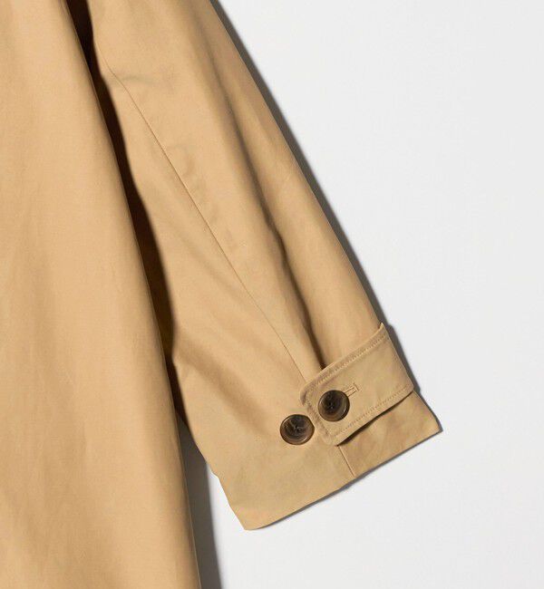 BEAUTY&YOUTH UNITED ARROWS「【WEB限定】コットンナイロン ツイルノーカラーコート」|ノーカラーコート|