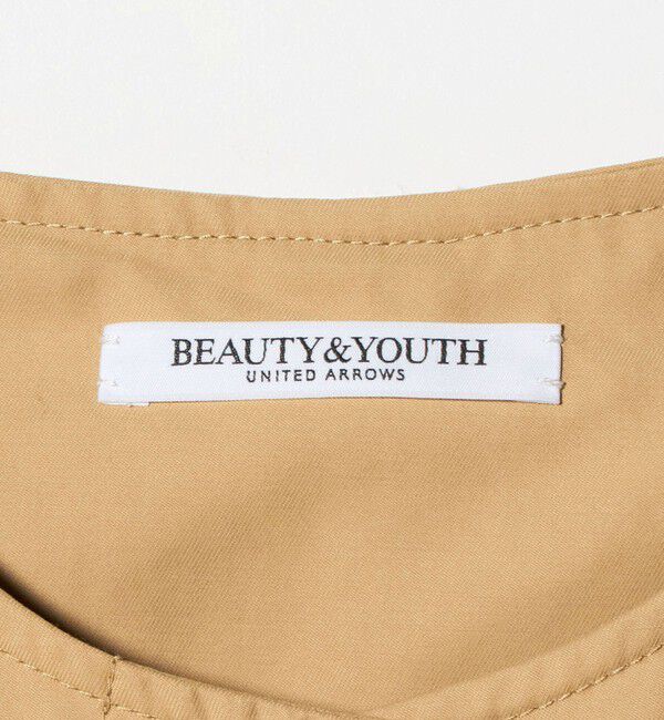 BEAUTY&YOUTH UNITED ARROWS「【WEB限定】コットンナイロン ツイルノーカラーコート」|ノーカラーコート|