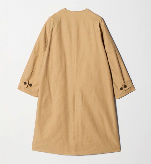 BEAUTY&YOUTH UNITED ARROWS「【WEB限定】コットンナイロン ツイルノーカラーコート」|ノーカラーコート|