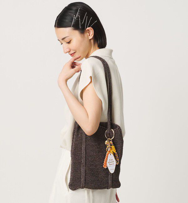 BEAUTY&YOUTH UNITED ARROWS「＜VIAMAILBAG＞プレート ロゴ チャーム」|キーケース|