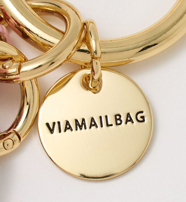 BEAUTY&YOUTH UNITED ARROWS「＜VIAMAILBAG＞プレート ロゴ チャーム」|キーケース|