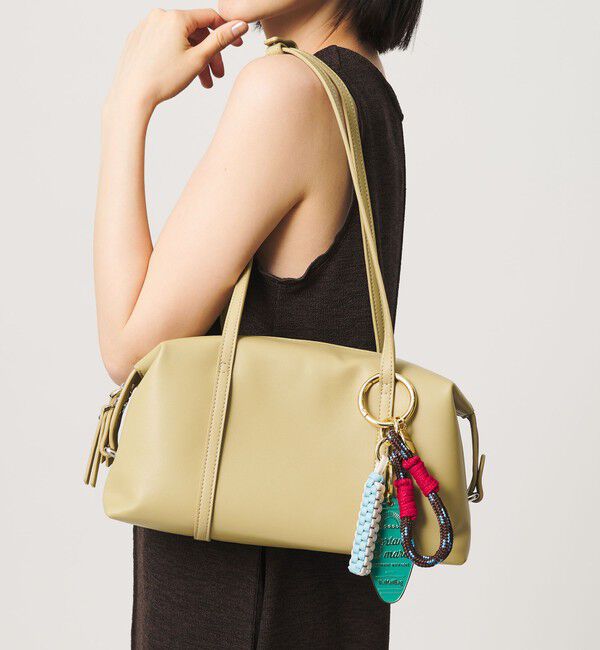 BEAUTY&YOUTH UNITED ARROWS「＜VIAMAILBAG＞プレート ロゴ チャーム」|キーケース|