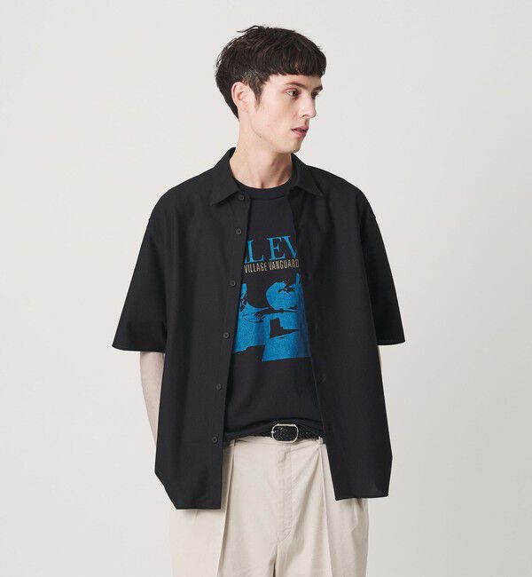 BEAUTY&YOUTH UNITED ARROWS「カネマサ莫大小 ドビー スクエア フィット レギュラー シャツ」|シャツ・ブラウス|