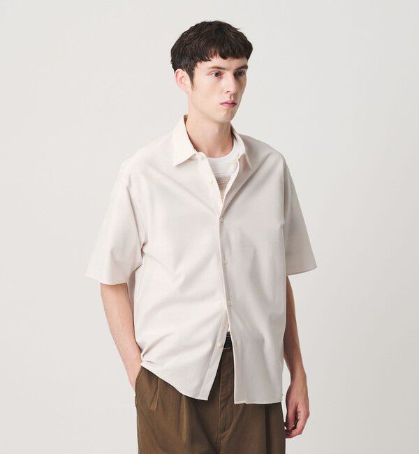 BEAUTY&YOUTH UNITED ARROWS「カネマサ莫大小 ドビー スクエア フィット レギュラー シャツ」|シャツ・ブラウス|