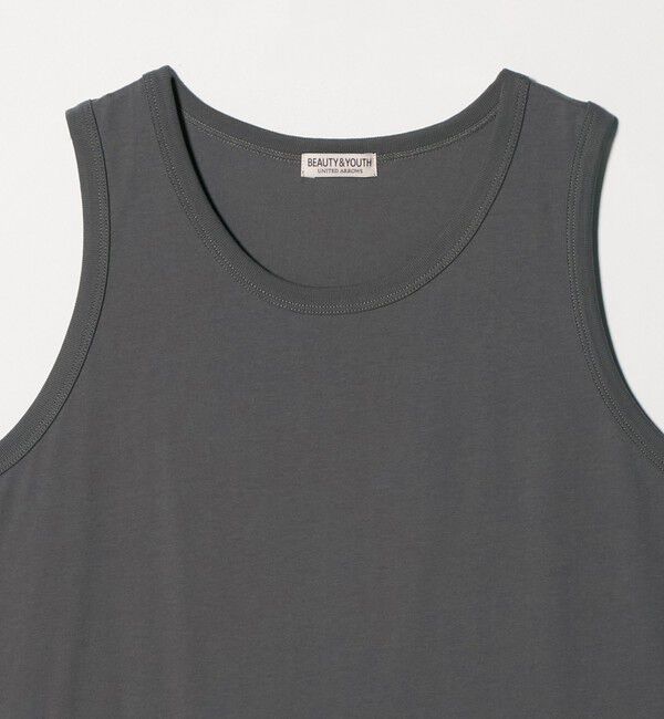 BEAUTY&YOUTH UNITED ARROWS「ハイゲージ コットン タンクトップ 抗菌防臭」|Tシャツ・カットソー|
