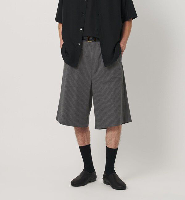 BEAUTY&YOUTH UNITED ARROWS「バギー ワイド ショーツ」|その他|DK.GRAY