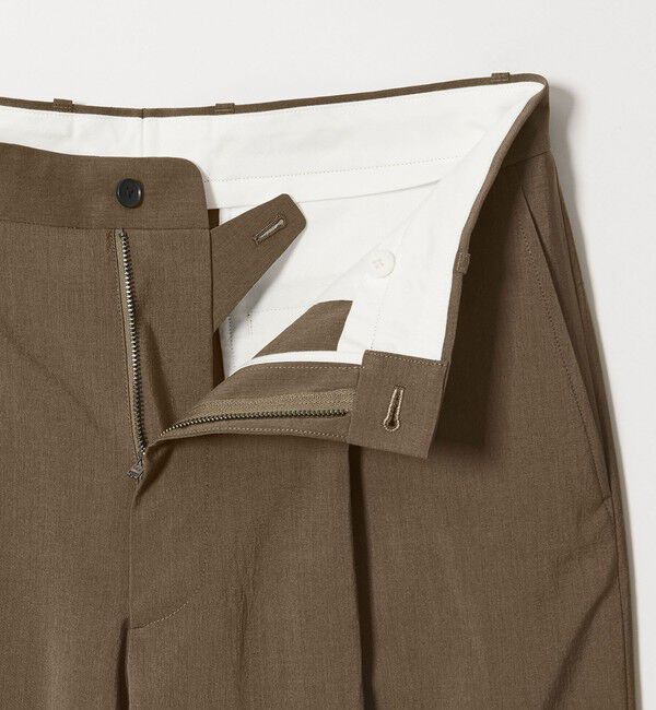 STEVEN ALAN「＜Steven Alan＞ RENURMY アウト ワンプリーツ スラックス」|スラックス|