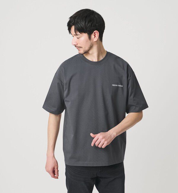BEAUTY&YOUTH UNITED ARROWS「【WEB限定 WARDROBE SMART】リラックステーパード クール Tシャツ【抗菌防臭・接触冷感】」|Tシャツ・カットソー|