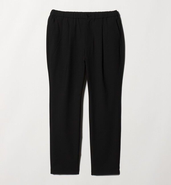 BEAUTY&YOUTH UNITED ARROWS「クールタッチ TR 1プリーツ イージーパンツ NO.5 ストレッチ 接触冷感」|チノ|