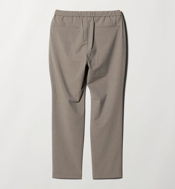 BEAUTY&YOUTH UNITED ARROWS「クールタッチ TR 1プリーツ イージーパンツ NO.5 ストレッチ 接触冷感」|チノ|