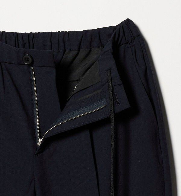 BEAUTY&YOUTH UNITED ARROWS「クールタッチ TR 1プリーツ イージーパンツ NO.5 ストレッチ 接触冷感」|チノ|