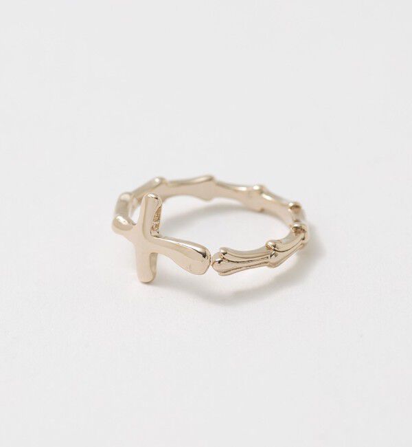 BEAUTY&YOUTH UNITED ARROWS「ユニーク クロス リング」|リング|