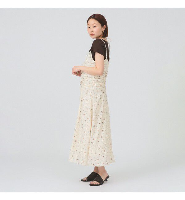 Ray BEAMS 「フラワー プリント キャミワンピース」|ワンピース|