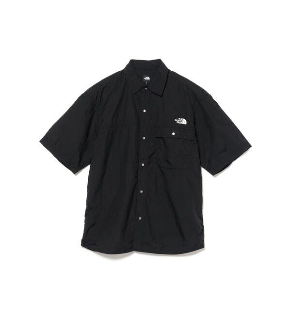 BEAMS「BEAMS｜THE NORTH FACE / S/S Nuptse Shirt｜ナイロン｜はっ水｜軽量｜アウトドア」|シャツ・ブラウス|
