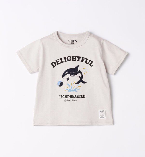 SHIPS Colors 「SHIPS Colors:80～130cm / パッチワーク プリント Tシャツ◇」|Tシャツ・カットソー|