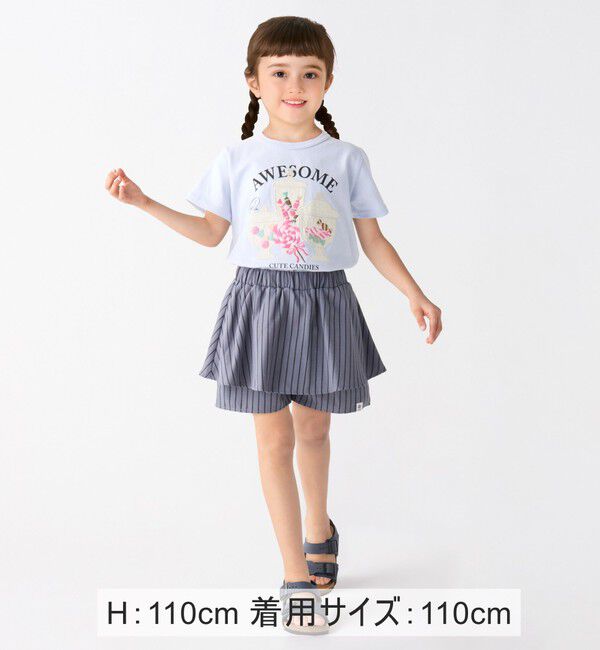 SHIPS Colors 「SHIPS Colors:80～130cm / パッチワーク プリント Tシャツ◇」|Tシャツ・カットソー|