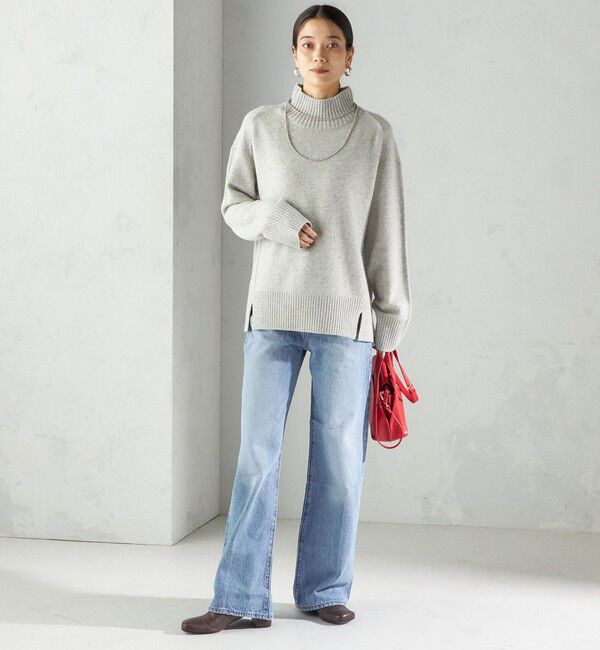 SHIPS for women「Levi&rsquo;s:RIBCAGE WIDE LEG」|デニム|