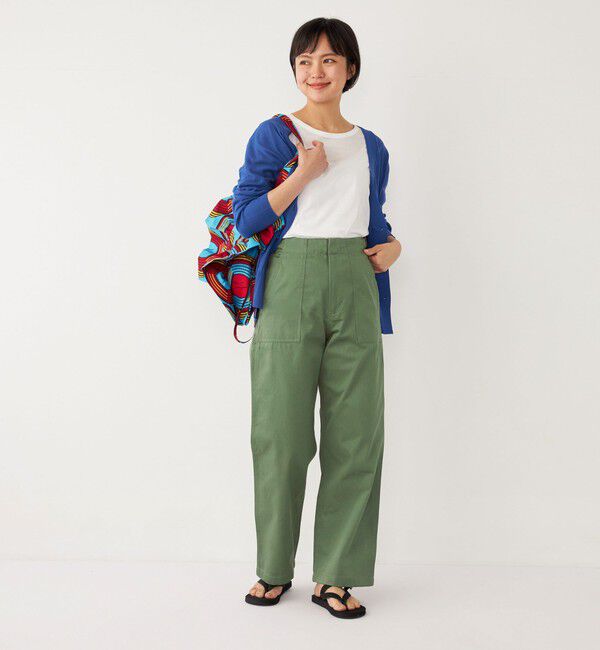 SHIPS Colors 「SHIPS Colors:〈洗濯機可能〉コットン ツイル ベイカー パンツ5◇」|その他|