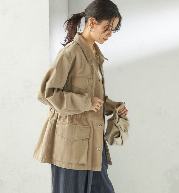SHIPS for women「NINE CASE:〈洗濯機可能〉ミリタリー シャツ ジャケット」|その他|
