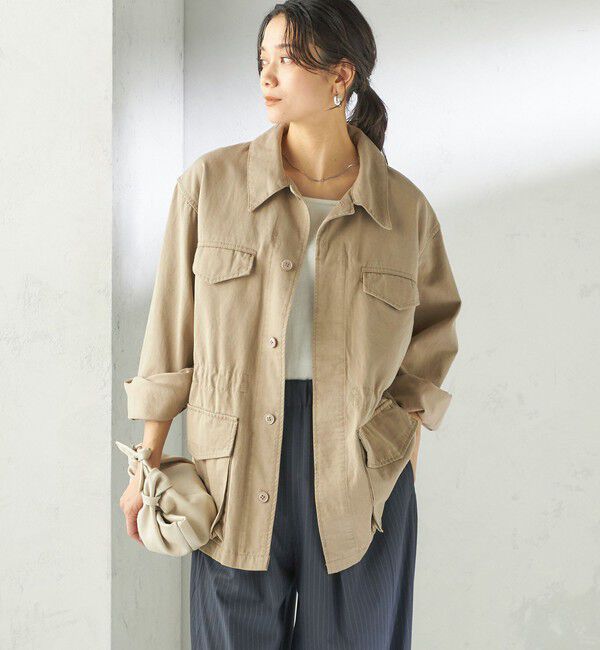 SHIPS for women「NINE CASE:〈洗濯機可能〉ミリタリー シャツ ジャケット」|その他|