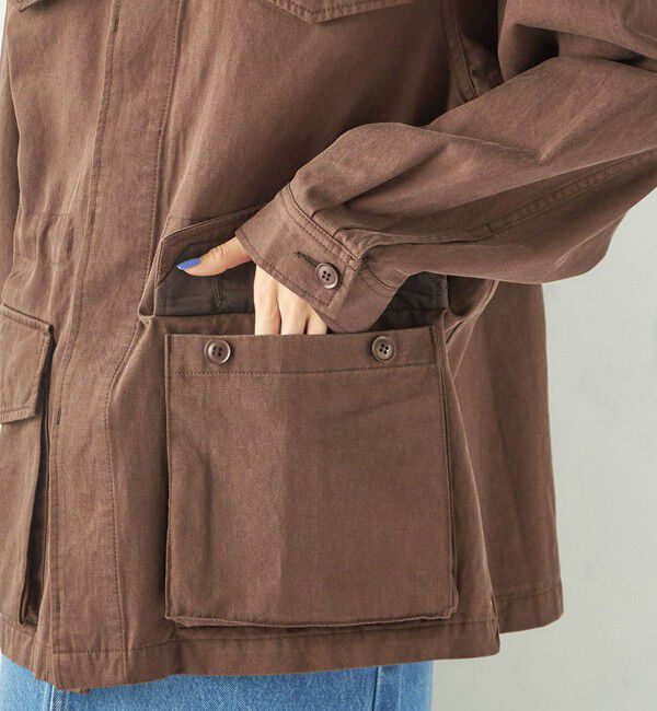 SHIPS for women「NINE CASE:〈洗濯機可能〉ミリタリー シャツ ジャケット」|その他|