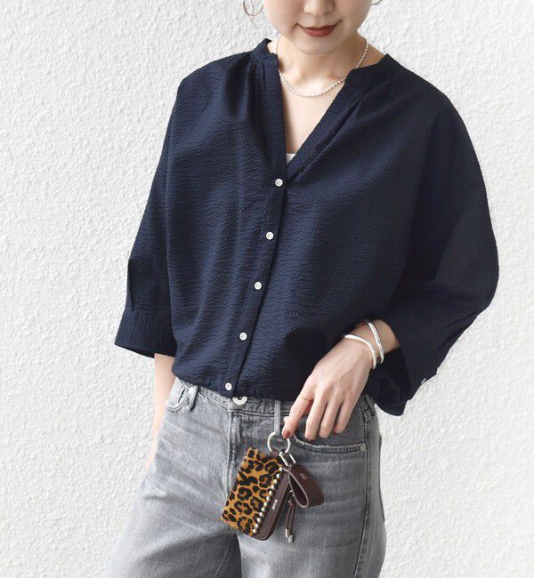 SHIPS for women「【WEB限定】BEAURE: ショルダー 付き フラグメント ケース」|コインケース|